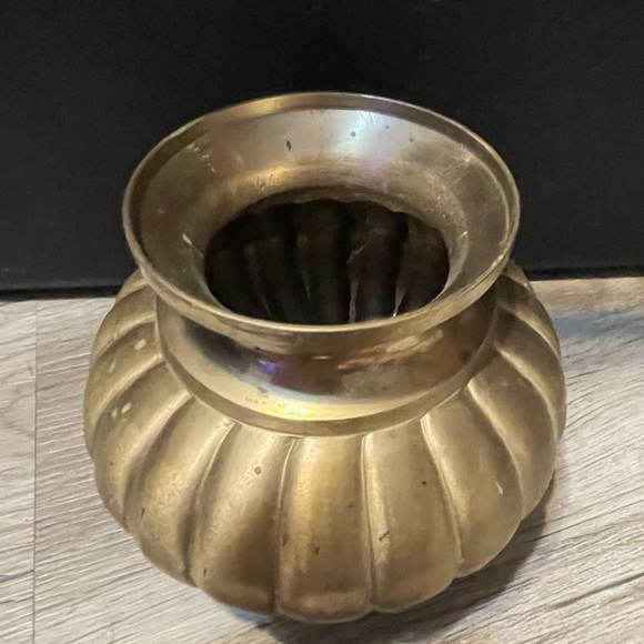Vintage Brass Vase - Picture 3 of 3
